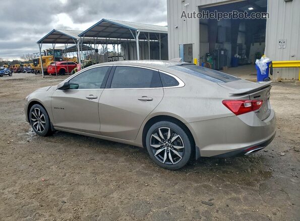 1G1ZG5ST4NF184427 2022 CHEVROLET MALIBU Желто-коричневый Задняя левая четверть