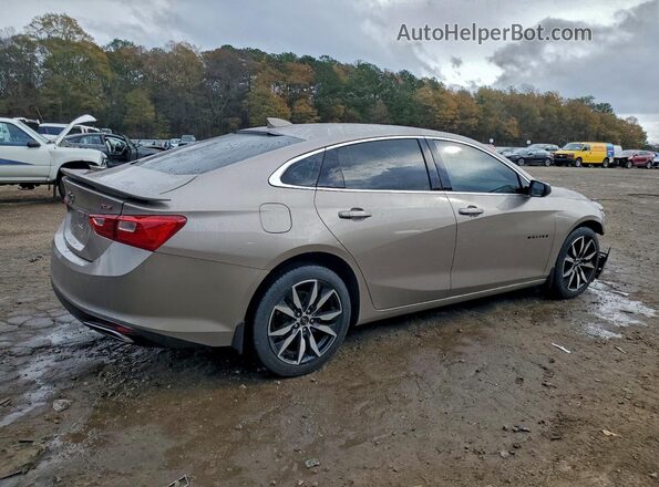 1G1ZG5ST4NF184427 2022 CHEVROLET MALIBU Желто-коричневый Задняя правая четверть