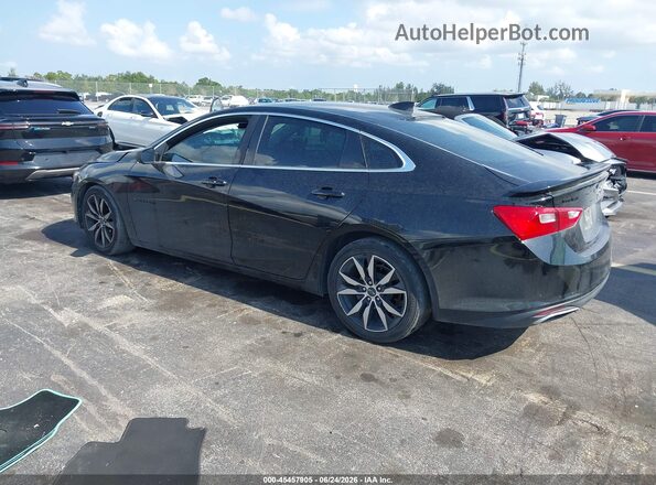 1G1ZG5ST5LF083135 2020 CHEVROLET MALIBU Black Rear left