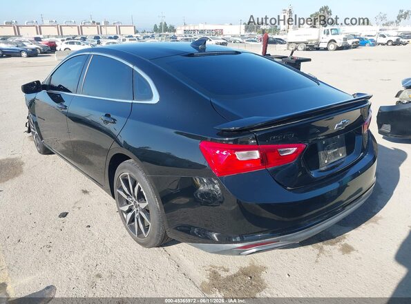 1G1ZG5ST5LF152986 2020 CHEVROLET MALIBU Black Tył lewy