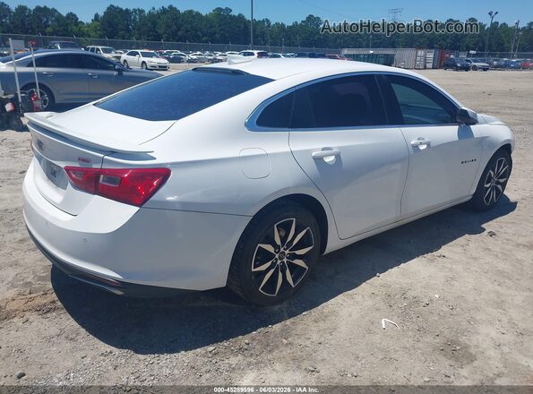 1G1ZG5ST5MF055417 2021 CHEVROLET MALIBU White უკანა მარჯვენა