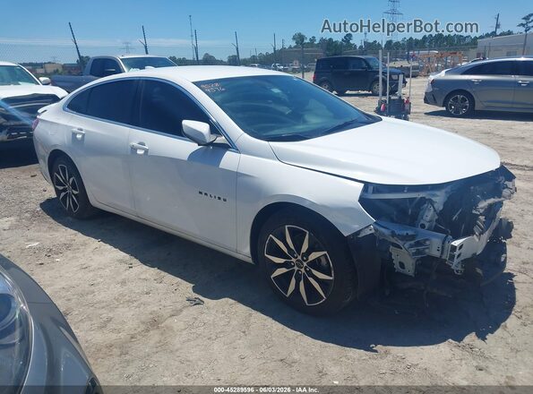 1G1ZG5ST5MF055417 2021 CHEVROLET MALIBU White უკანა სალონის ხედი
