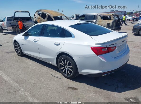 1G1ZG5ST5NF102818 2022 CHEVROLET MALIBU White Rear left
