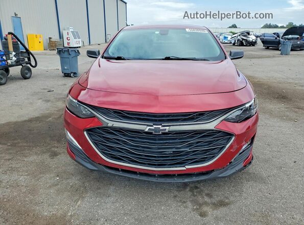 1G1ZG5ST6KF185705 2019 CHEVROLET MALIBU Red Front view