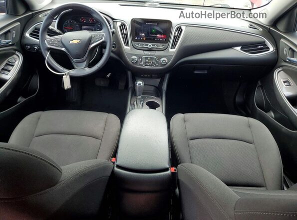 1G1ZG5ST6KF185705 2019 CHEVROLET MALIBU Red Dashboard view