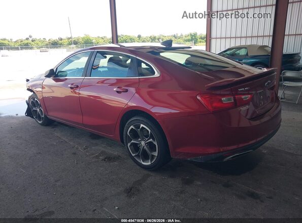 1G1ZG5ST6KF194355 2019 CHEVROLET MALIBU Red უკანა მარცხენა