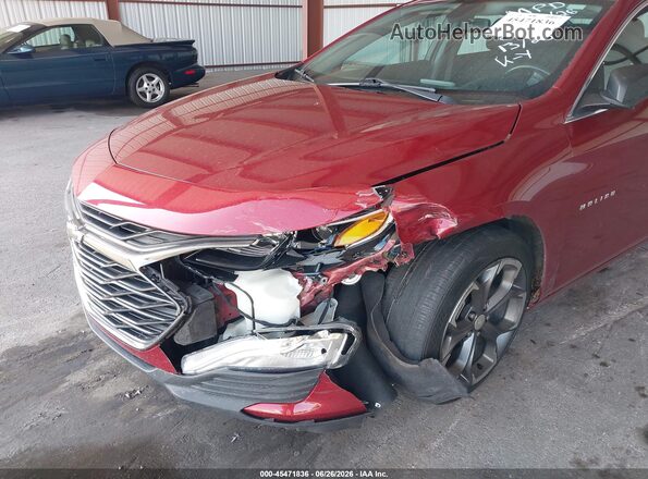 1G1ZG5ST6KF194355 2019 CHEVROLET MALIBU Red წინა ხედი