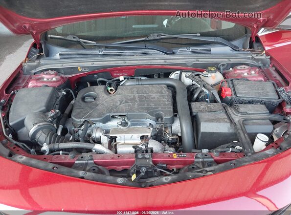 1G1ZG5ST6KF194355 2019 CHEVROLET MALIBU Red უკანა ხედი