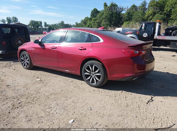 1G1ZG5ST6LF087825 2020 CHEVROLET MALIBU Red Trasero izquierdo