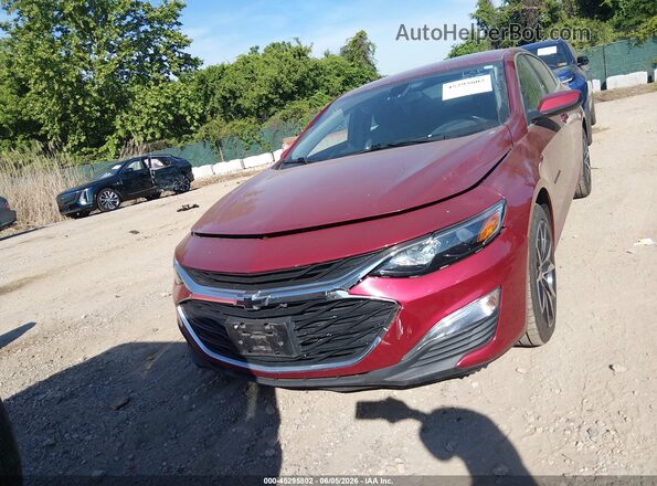 1G1ZG5ST6LF087825 2020 CHEVROLET MALIBU Red Vista del cuadro de instrumentos