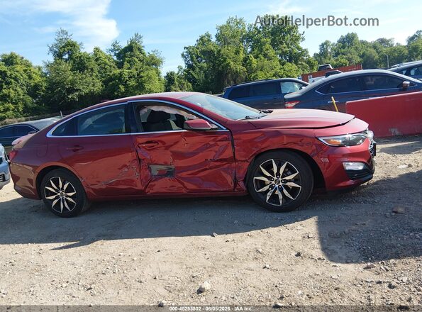 1G1ZG5ST6LF087825 2020 CHEVROLET MALIBU Red Vista interior trasera