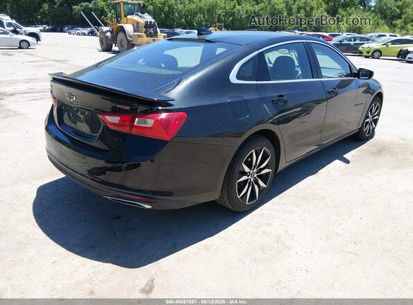 1G1ZG5ST6MF040036 2021 CHEVROLET MALIBU Black Tył prawy