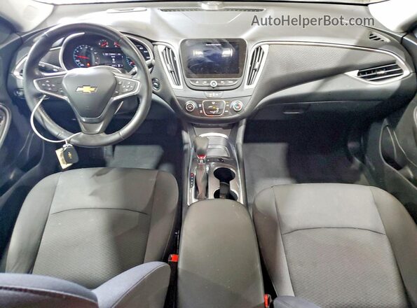 1G1ZG5ST6NF105565 2022 CHEVROLET MALIBU Black Вид панелі приладів