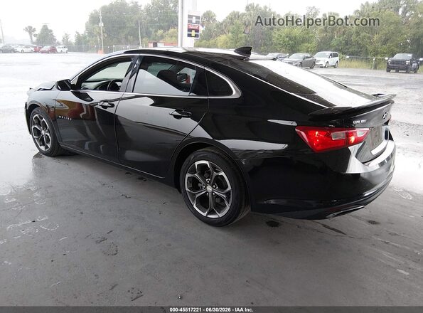 1G1ZG5ST7KF206559 2019 CHEVROLET MALIBU Черный Задняя левая четверть