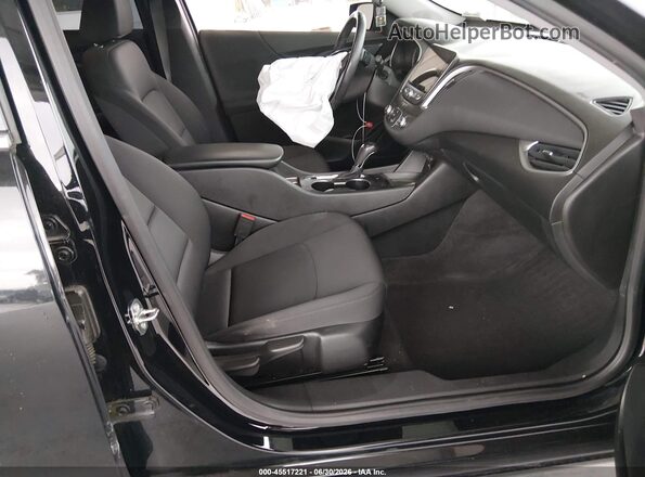 1G1ZG5ST7KF206559 2019 CHEVROLET MALIBU Черный Вид салона спереди