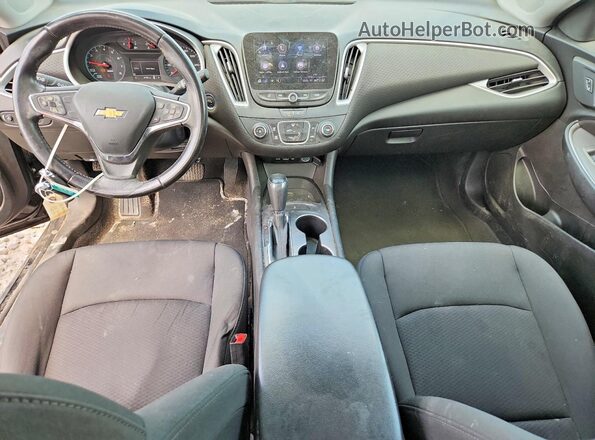 1G1ZG5ST7LF115048 2020 CHEVROLET MALIBU Black Dashboard view