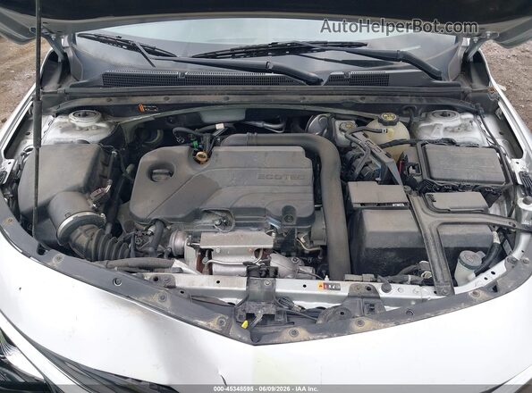 1G1ZG5ST7MF064782 2021 CHEVROLET MALIBU Silver Rear view