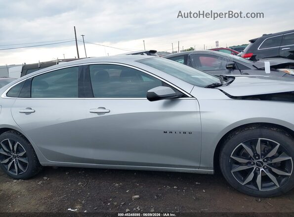 1G1ZG5ST7MF064782 2021 CHEVROLET MALIBU Silver Rear interior view