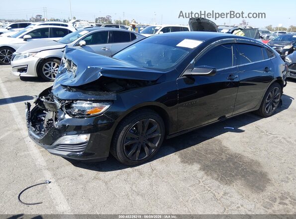 1G1ZG5ST7PF123043 2023 CHEVROLET MALIBU Black წინა მარცხენა ხედი სამი მეოთხედიდან