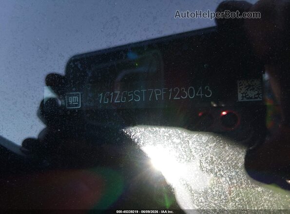 1G1ZG5ST7PF123043 2023 CHEVROLET MALIBU Black ძრავის განყოფილების ხედი