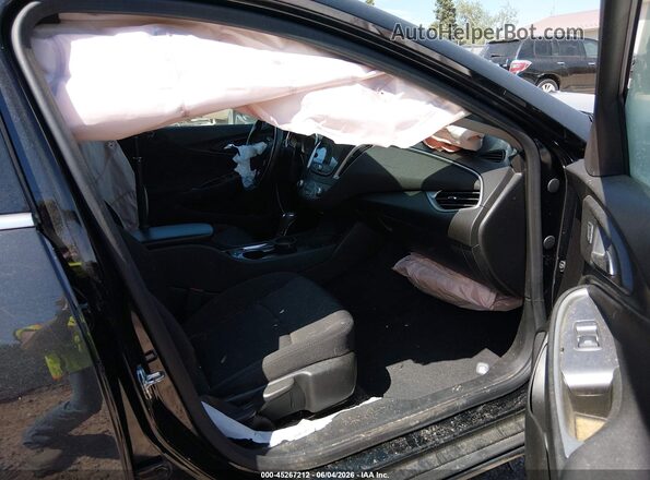 1G1ZG5ST8LF118671 2020 CHEVROLET MALIBU Black წინა სალონის ხედი