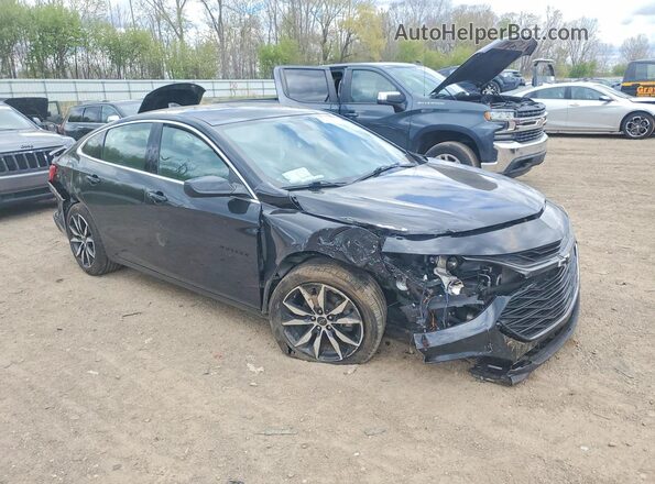 1G1ZG5ST8LF122266 2020 CHEVROLET MALIBU Black Front right