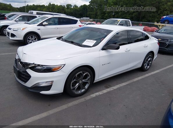 1G1ZG5ST9KF210595 2019 CHEVROLET MALIBU White Przód lewy