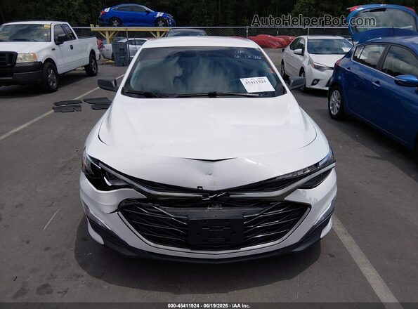 1G1ZG5ST9KF210595 2019 CHEVROLET MALIBU White Widok zestawu wskaźników
