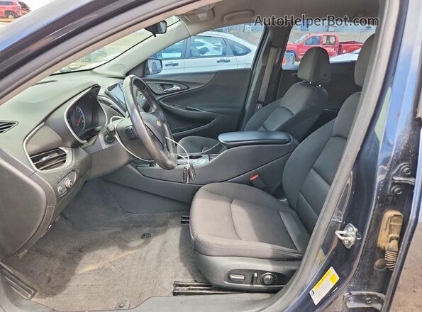 1G1ZG5ST9LF149184 2020 CHEVROLET MALIBU Black წინა სალონის ხედი