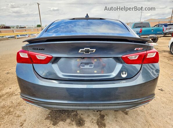 1G1ZG5ST9LF149184 2020 CHEVROLET MALIBU Black უკანა ხედი