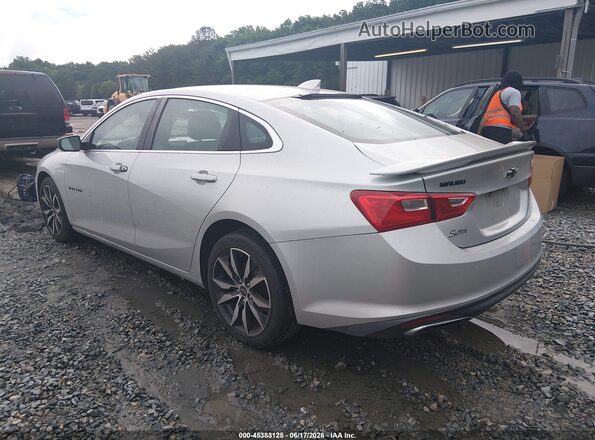 1G1ZG5STXLF030995 2020 CHEVROLET MALIBU Gray Trasero izquierdo