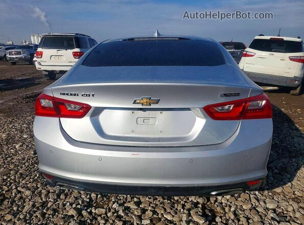 1G1ZH5SX1GF320077 2016 CHEVROLET MALIBU Silver Rear view