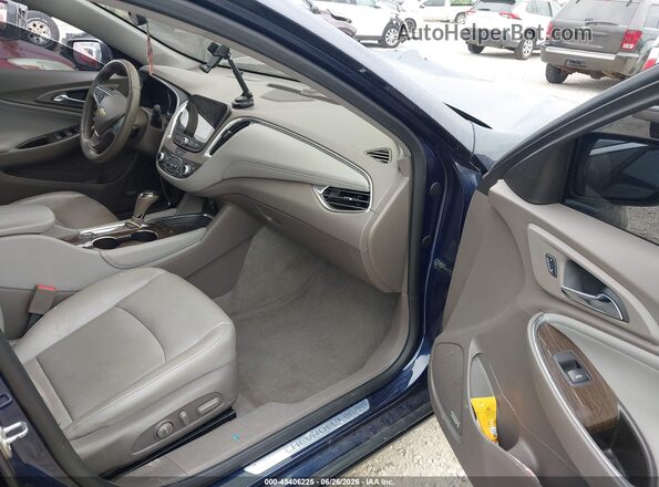 1G1ZH5SX2GF333145 2016 CHEVROLET MALIBU Синий Вид салона спереди