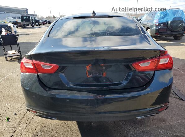 1G1ZH5SX9GF201466 2016 CHEVROLET MALIBU Black Rear view