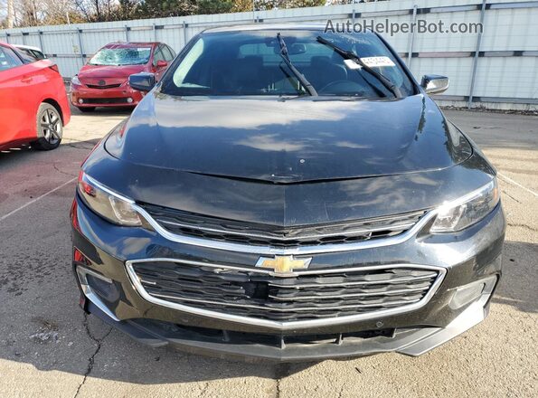 1G1ZH5SX9GF201466 2016 CHEVROLET MALIBU Black Front view