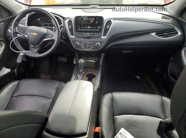 1G1ZH5SX9GF221815 2016 CHEVROLET MALIBU Red Dashboard view