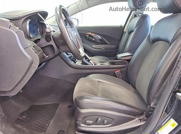 1G4GA5GR3GF181918 2016 BUICK LACROSSE Black Вид салону спереду