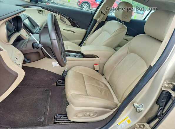1G4GB5G30GF124231 2016 BUICK LACROSSE Beige წინა სალონის ხედი