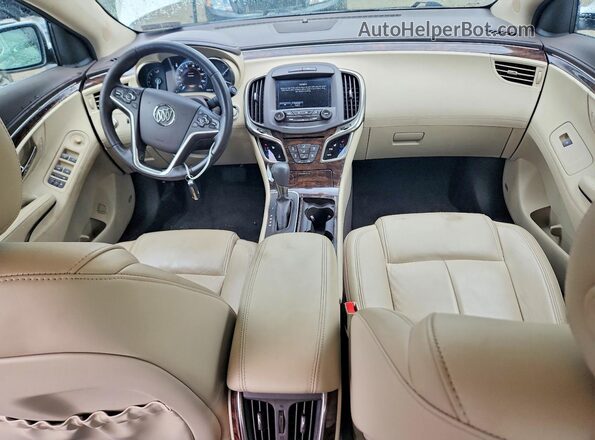 1G4GC5G3XGF276496 2016 BUICK LACROSSE Beige Dashboard view