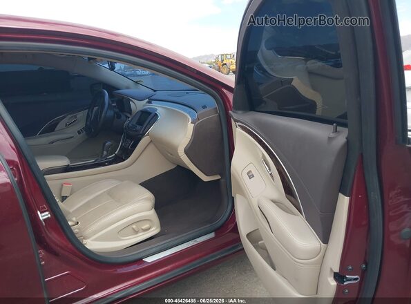 1G4GD5G30GF254777 2016 BUICK LACROSSE Maroon Front interior view