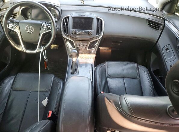 1G4GF5G33GF210282 2016 BUICK LACROSSE Black წინა პანელის ხედი