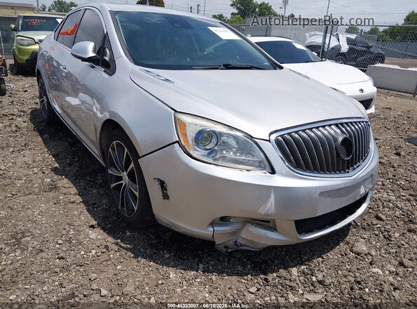 1G4PR5SK5H4107884 2017 BUICK VERANO Silver Вид спереду