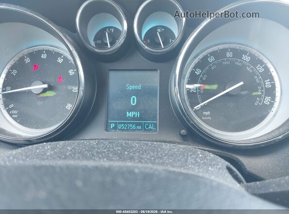 1G4PR5SK5H4110350 2017 BUICK VERANO Gray Rear seats view