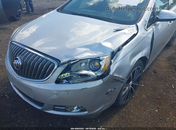 1G4PR5SK5H4110350 2017 BUICK VERANO Gray Front view