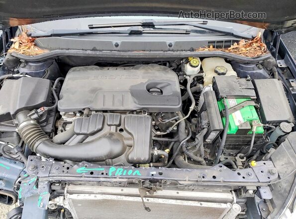 1G4PR5SK6G4117547 2016 BUICK VERANO Blue Rear interior view