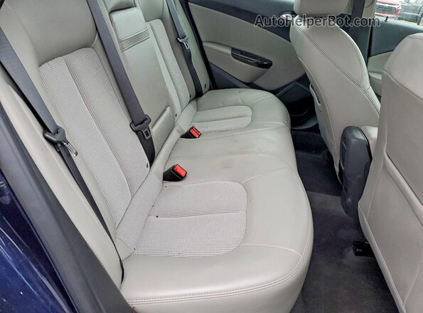1G4PR5SK6G4117547 2016 BUICK VERANO Blue Rear seats view