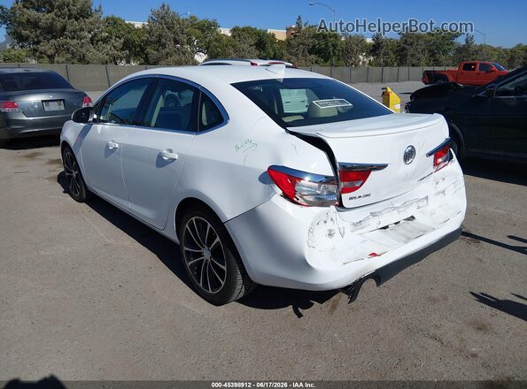 1G4PW5SK4G4165833 2016 BUICK VERANO White Задня ліва чверть