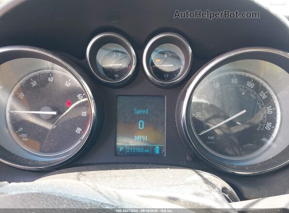 1G4PW5SK7G4157953 2016 BUICK VERANO Silver Вид задніх сидінь