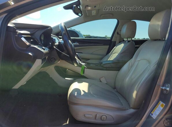 1G4ZN5SS7HU189640 2017 BUICK LACROSSE Gray Սալոնի դիմացի տեսք