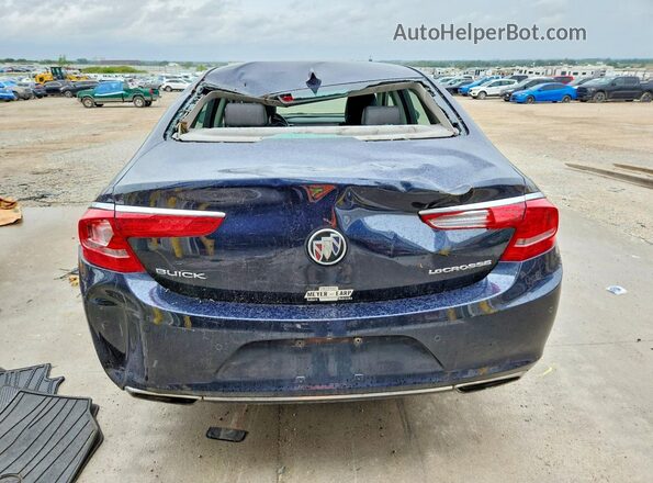 1G4ZP5SS0HU173645 2017 BUICK LACROSSE Blue Widok z tyłu